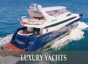 Luxury yachts and Boat hire